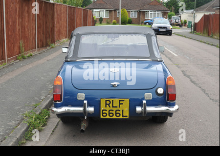 MG Midget, runden Bogen Radmodell Stockfoto