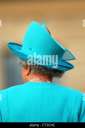 London, Königin Elizabeth II. im Schloss Charlottenburg Stockfoto