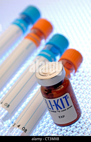 HELICOBACTER PYLORI TEST Stockfoto