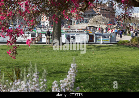 Stratford Wasserstraßen Informationszentrum, Stratford-upon-Avon, Vereinigtes Königreich Stockfoto