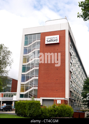 Universität von Salford Maxwell Gebäude in Salford Manchester UK Stockfoto