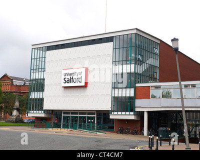 Universität von Salford Maxwell Gebäude in Salford Manchester UK Stockfoto