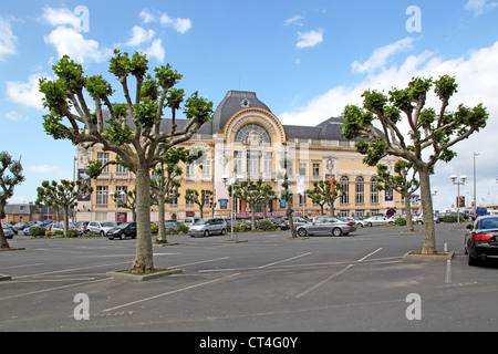 Frankreich-Trouville Stockfoto