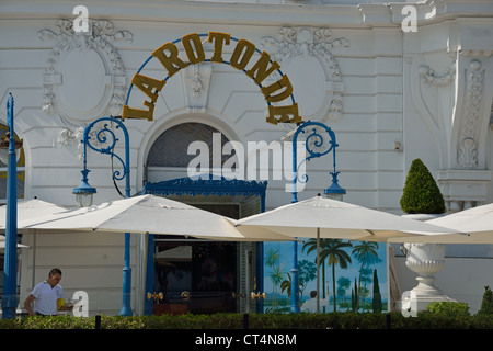 La Rotonde bei Le Negresco Hotel, Promenade des Anglais, Nizza, Côte d ' Azur, Alpes-Maritimes, Provence-Alpes-Côte d ' Azur, Frankreich Stockfoto