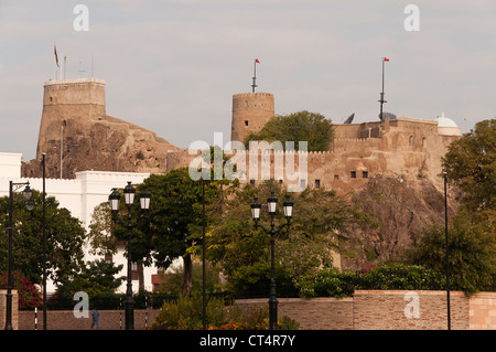 Elk207-1048 Oman, Maskat, Jalili Fort, 16. Jh. Stockfoto