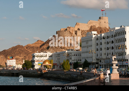 Elk207-1118 Oman, Maskat, Muttrah, Corniche Stockfoto