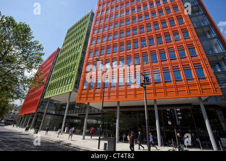 Central Saint Giles Entwicklung, St. Giles High Street, Central London, England, UK Stockfoto