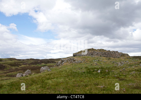 Dun Beag Broch eine defensive Struktur der Eisenzeit auf der Isle Of Skye Stockfoto