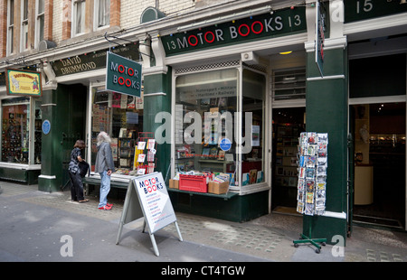 Cecil Court Trader Association Zeile des Buch-Shops, London, England, UK Stockfoto