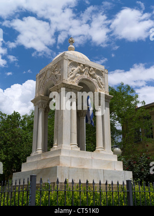 dh alte Stadt South NICOSIA Zypern Lefkosia Phaneromeni quadratische Mausoleum Erzbischof Kyprianos Denkmal Stockfoto
