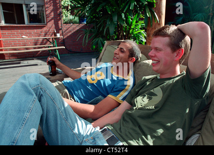 Berliner Jugendclub in der Musik- Stockfoto