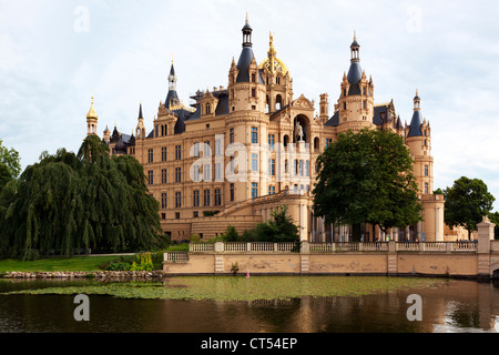 Schweriner Schloss, Kammer des Landtages Mecklenburg-Vorpommern Stockfoto