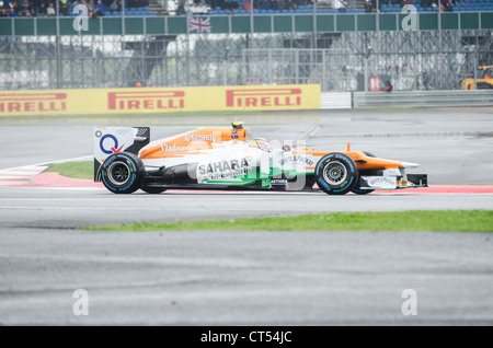 Nico Hülkenberg - Force India F1 Team. Britische Formel 1 Grand Prix, Silverstone, 2012 Stockfoto