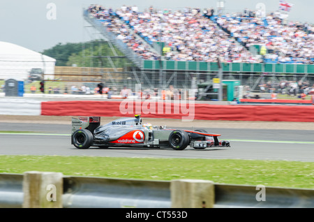 Lewis Hamilton, McLaren. Britische Formel 1 Grand Prix, Silverstone, 2012 Stockfoto