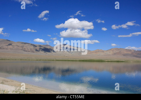 Kargen Hügeln und hohen Plateau See Kosh-Agach, Altai, Sibirien, Russland Stockfoto