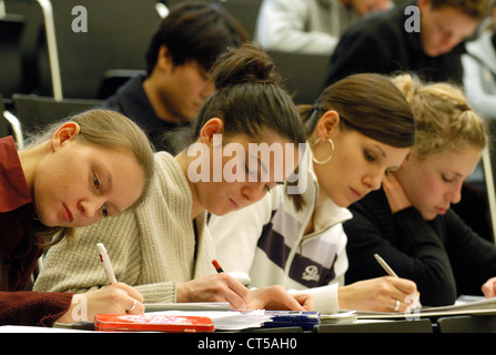 Vortrag im Audi Max, Albert-Ludwigs-Universität Freiburg Stockfoto