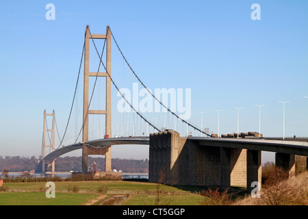 Die Humber-Brücke Stockfoto