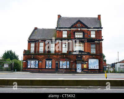 Das Black Horse Inn Pub in Salford, Großbritannien Stockfoto