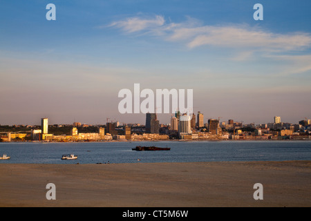 Übersicht von Luanda, der Hauptstadt von Angola Stockfoto