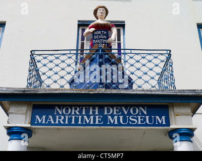 Nord-Devon Schifffahrtsmuseum Appledore Devon England UK Stockfoto