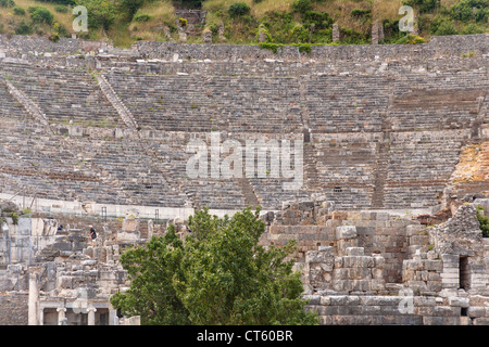 Das Grand Theatre, Ephesus, Türkei Stockfoto