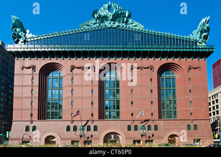 Harold Washington Bibliothekszentrum in Chicago, Illinois, USA. Stockfoto