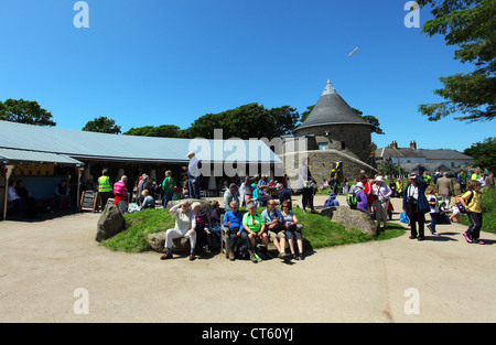 Pilger Oriel Y Parc touristisches Informationszentrum Stockfoto