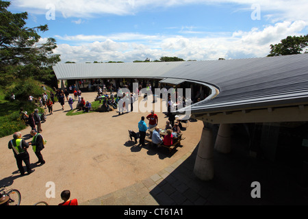 Pilger Oriel Y Parc touristisches Informationszentrum Stockfoto