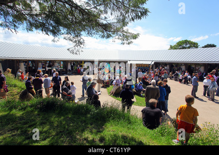 Pilger Oriel Y Parc touristisches Informationszentrum Stockfoto