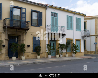 dh Altstadt Süd-NIKOSIA ZYPERN Griechisch-zypriotische Stadt beherbergt Lefkosia Haus Stockfoto