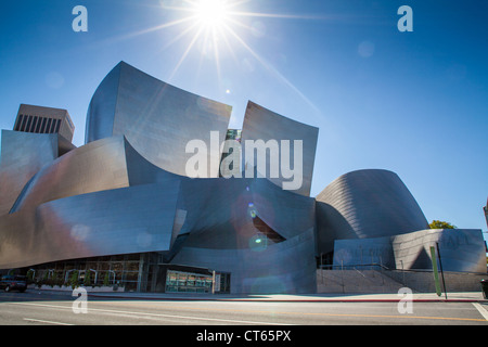 Die Walt Disney Concert Hall in Los Angeles Kalifornien Stockfoto