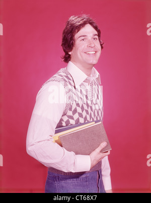 Vintage Porträt der College-student Stockfoto