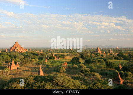 Ebenen von Bagan, archäologische Zone Bagan, Mandalay Region, Myanmar, Südostasien Stockfoto