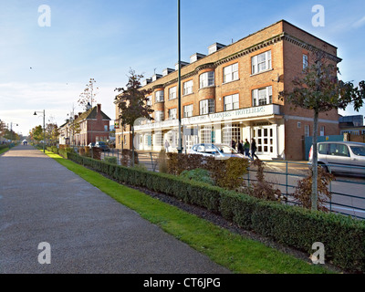 Das Broadway, Letchworth Stockfoto