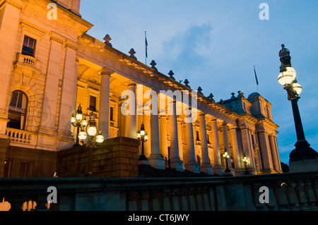 Melbourne Cbd Victoria Australien Parlamentsgebäude Stockfoto