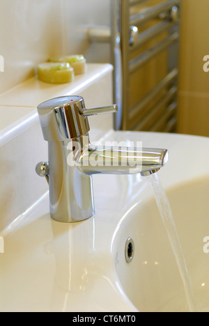 Tippen Sie auf laufen Stockfoto