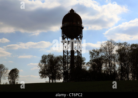 Wasserturm Lanstroper Ei in Dortmund-Grevel Nahe Dortmund-Lanstrop, Ruhrgebiet, Nordrhein-Westfalen Stockfoto