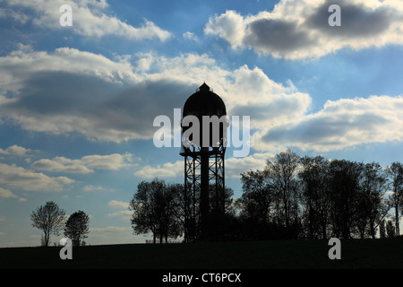 Wasserturm Lanstroper Ei in Dortmund-Grevel Nahe Dortmund-Lanstrop, Ruhrgebiet, Nordrhein-Westfalen Stockfoto