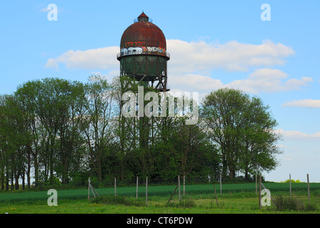 Wasserturm Lanstroper Ei in Dortmund-Grevel Nahe Dortmund-Lanstrop, Ruhrgebiet, Nordrhein-Westfalen Stockfoto