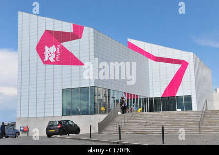 Turner Contemporary Galerie Margate London Olympics Festival-logo Stockfoto