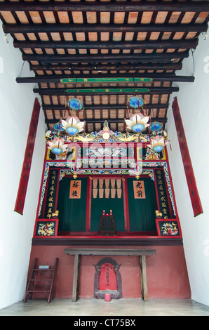 Chinesische traditionelle Laternen in Sam Tung Uk Museum, Hong Kong Stockfoto