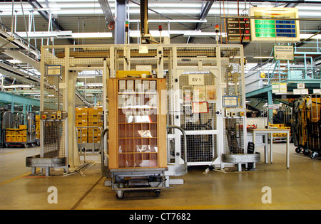 Frachtpostzentrum der Deutschen Post AG, Berlin Stockfoto