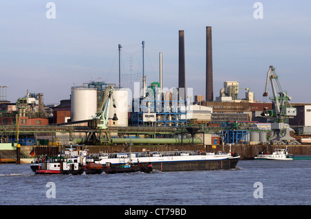 Bayer Leverkusen Chemiepark Stockfoto