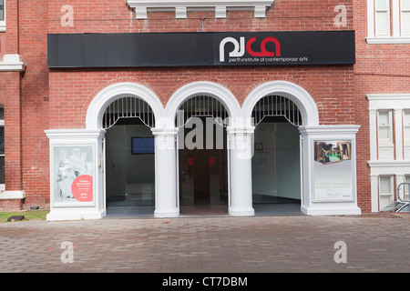 Pica philosophischen Gebäude in Perth, Western Australia, Perth Cultural Center, Northbridge. Stockfoto