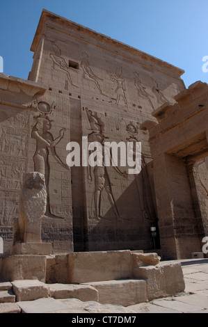 Tempel von Edfu, Ägypten Stockfoto