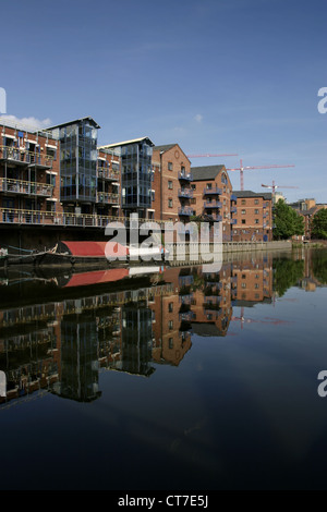 Bild: Steve Race - The Riverside Entwicklung in Leeds, West Yorkshire. 07.12.2005 Stockfoto