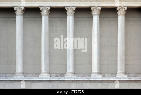 Spalte, Zeile Hintergrund Stockfoto