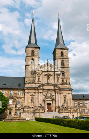 Michaelsberg Abbey oder Michelsberg Abbey, auch St.-Michaels Abtei, Bamberg (Deutsch: Kloster Michaelsberg oder Michelsber), ehemaliger Stockfoto
