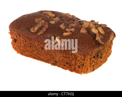 Datum und Walnuss Brot Kuchen Stockfoto