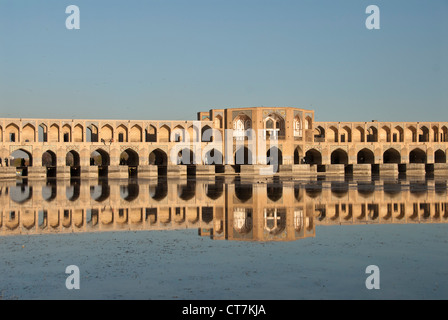 Khaju-Brücke, Isfahan, Iran Stockfoto